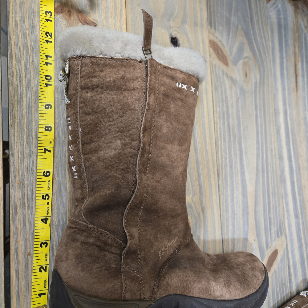 Helly Hansen Brown Shearling-Lined Winter Boots - image 6